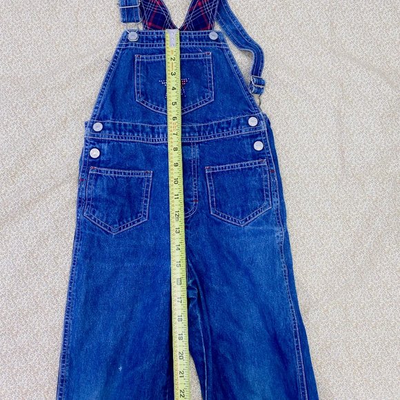 Vintage Kid’s Tommy Hilfiger Overalls Girls Throwback Retro Denim Outfit - Picture 15 of 15